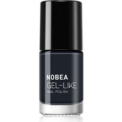 Nobea Day to Day Gel Like Blue Depths N19 Gloss Βερνίκι Νυχιών Μακράς Διαρκείας 6ml