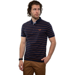 Side Effect Ανδρική Μπλούζα Polo Κοντομάνικη Navy Μπλε 3290.01