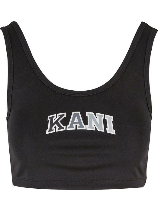 Karl Kani Μπουστάκι χωρίς Μπανέλα Μαύρο KW242-023-3