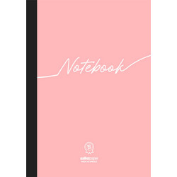 Salko Notebook Τετράδιο Ριγέ A4 96 Φύλλων 3 Θεμάτων Ροζ 5028