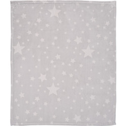 Lorelli Stars Κουβέρτα Αγκαλιάς 85x100 Γκρι