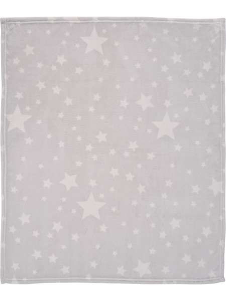 Lorelli Stars Κουβέρτα Αγκαλιάς 85x100 Γκρι