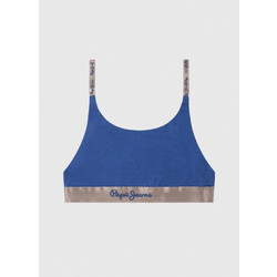Pepe Jeans Magda Μπουστάκι χωρίς Μπανέλα Royal Blue U4F5828PEP-581