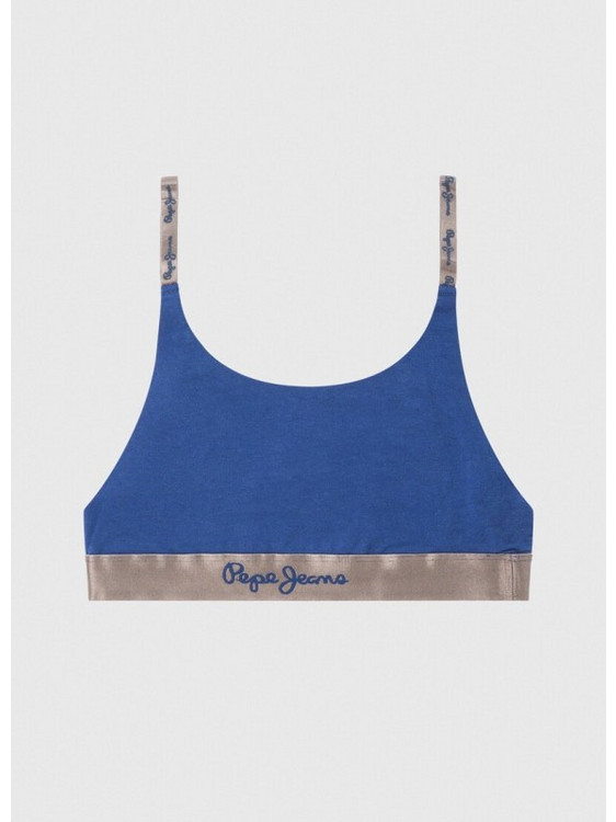 Pepe Jeans Magda Μπουστάκι χωρίς Μπανέλα Royal Blue U4F5828PEP-581