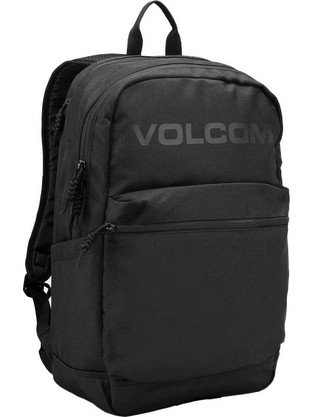 Volcom Σχολική Τσάντα Πλάτης Γυμνασίου - Λυκείου Μαύρη VMXX001MBLK