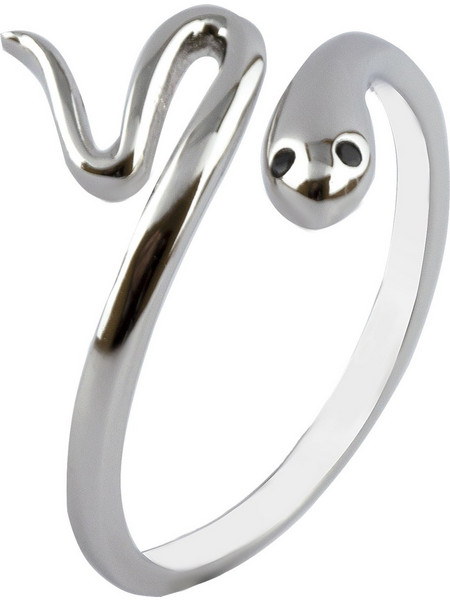 Silverline Γυναικείο Δαχτυλίδι Φίδι από Ασήμι 925 0430686801