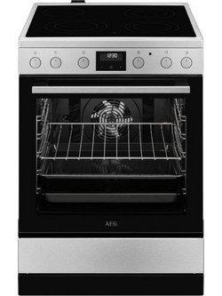 AEG CCB6442OBM Κουζίνα Ηλεκτρική 73lt με Κεραμικές Εστίες 59.6cm