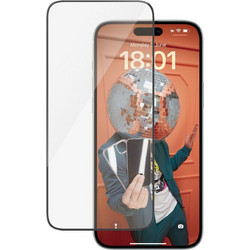 PanzerGlass Ultra-Wide Fit Tempered Glass (iPhone 15 Plus)
