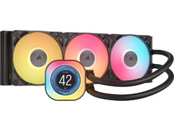 Corsair iCUE Link Titan RX LCD 360 Υδρόψυξη CPU 120mm RGB για Socket 1700 / 1851 / AM4 / AM5