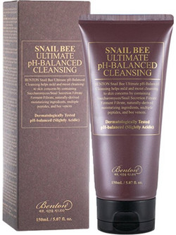 Benton Snail Bee Ultimate Ph-Balanced Ενυδατική Κρέμα Καθαρισμού Προσώπου 150ml