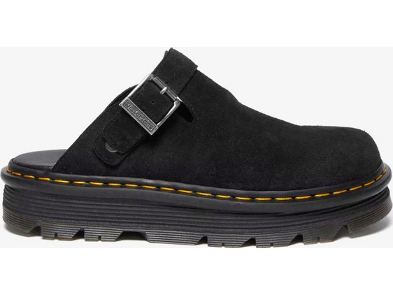 Dr. Martens Δερμάτινες Χειμερινές Ανδρικές Παντόφλες Μαύρες 31657001