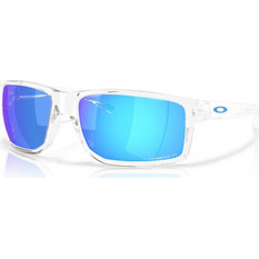Oakley OO9470 05 Ανδρικά Γυαλιά Ηλίου Ορθογώνια Κοκάλινα Λευκά με Μπλε Φακό