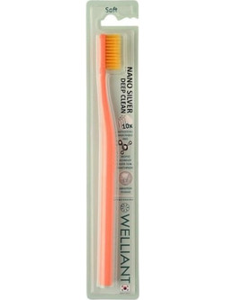 Welliant A1 Nano Silver Deep Clean Soft Oδοντόβουρτσα Σομόν