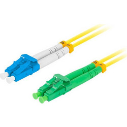 Lanberg LC/APC-LC/UPC Καλώδιο Οπτικής Ίνας 2m Yellow FO-LALU-SD11-0020-YE