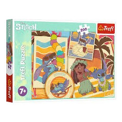 Παιδικό Puzzle Trefl Disney Lilo & Stitch The Musicial World Of Lilo 200 Κομμάτια