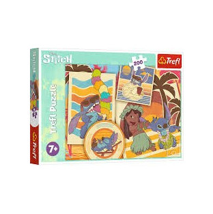 Παιδικό Puzzle Trefl Disney Lilo & Stitch The Musicial World Of Lilo 200 Κομμάτια