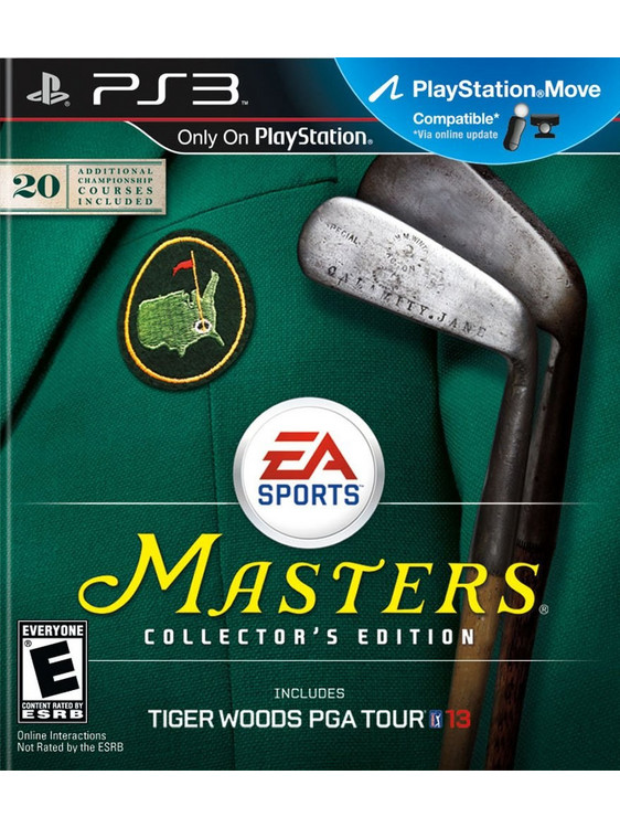 Tiger Woods PGA Tour 13 The Masters PS3