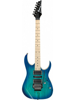 Ibanez RG Series Ηλεκτρική Κιθάρα ST Style με HSH Μαγνήτες και Ταστιέρα Maple Blue Moon Burst