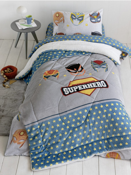 Nima Παιδικό Κουβερτοπάπλωμα Μονό 160x220 Superheroes