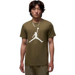 Jordan Jumpman Ανδρικό Αθλητικό T-Shirt Χακί CJ0921-222