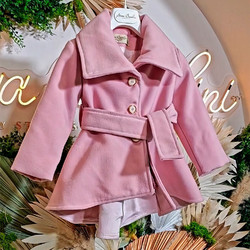 Stova Bambini Βαπτιστικό Παλτό για Κορίτσι 1τμχ AW25G4