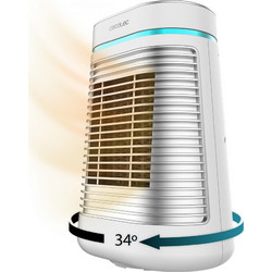 Cecotec Ready Warm 1550 Max Ceramic Rotate Smart White Κεραμικό Αερόθερμο Δαπέδου 1500W