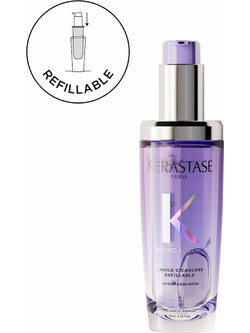 Kerastase Blond Absolu L'Ηuile Cicagloss Refillable Ξηρό Λάδι Μαλλιών για Προστασία Χρώματος & Επανόρθωση 75ml