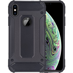 Sonique Heavy Armor Back Cover Black (iPhone XS Max)