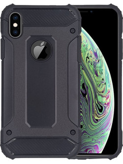 Sonique Heavy Armor Back Cover Black (iPhone XS Max)