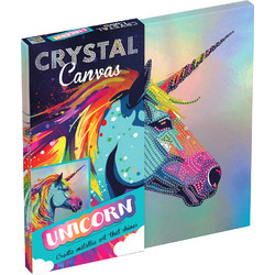 Hinkler Unicorn Καμβάς Diamond Painting Kit 30x30cm 9781802498820