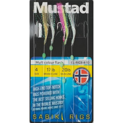 Mustad Cl-Rig No 6 Τεχνητό Δόλωμα Τσαπαρί 9