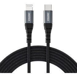 Choetech IP0042 Braided USB-C to Lightning Cable 3m Black 6971824975925