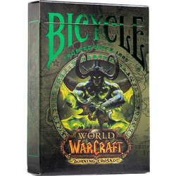Bicycle World Of Warcraft Burning Crusade Τράπουλα Χάρτινη Πράσινη 10041187