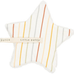 Little Dutch Vintage Sunny Stripes Πανάκι Παρηγοριάς Αστεράκι Μπεζ LD20502002