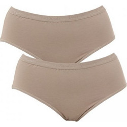 Pierre Cardin Γυναικεία Μποξεράκια Μπεζ 2Pack 10010723