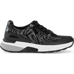 Gabor Γυναικεία Sneakers Μαύρα Ανθρακί 56848-37