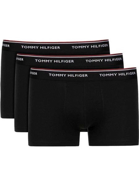 Tommy Hilfiger Premium Essentials 3 Ανδρικά Μποξεράκια Σετ 3Pack Μαύρα 1U87903842-990