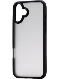 iNOS TPU & PC Back Cover Black (iPhone 16 Plus)