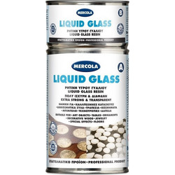 Mercola Liquid Glass 1803 Ρητίνη Υγρού Γυαλιού 2 Συστατικών 1kg