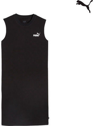 Puma ESS+ Mini Καλοκαιρινό Αθλητικό Φόρεμα Μαύρο 678743-01