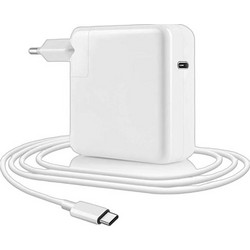 Lamtech LAM023510 USB-C Φορτιστής Laptop 87W 20.2V 4.3A για Apple με Αποσπώμενο Καλώδιο Τροφοδοσίας