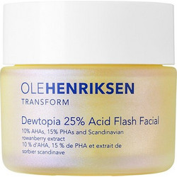 Ole Henriksen Dewtopia 25% Acid Flash Facial Κρεμώδης Μάσκα Προσώπου για Καταπράυνση με Υαλουρονικό 50ml