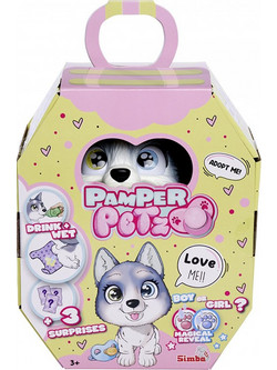 Simba Pamper Petz Σκυλάκι Husky με Αξεσουάρ 105950135
