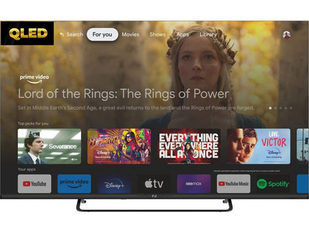 F&U FLG50141QL Smart Τηλεόραση 50" 4K UHD QLED HDR (2024)