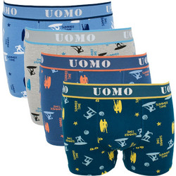 Uomo Ανδρικά Μποξεράκια Σετ 4Pack B637