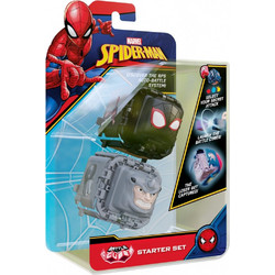 Boti Battle Cubes Starter Set Marvel Spider-Man Miles Morales vs Rhino
