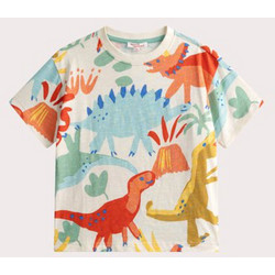 Dpam Παιδικό T-Shirt Κοντομάνικο Λευκό Πολύχρωμο 25S90252TMC