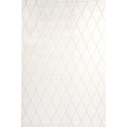 Kayoom Oslo Χαλί Ορθογώνιο Shaggy 160x230cm 6687 White Cream