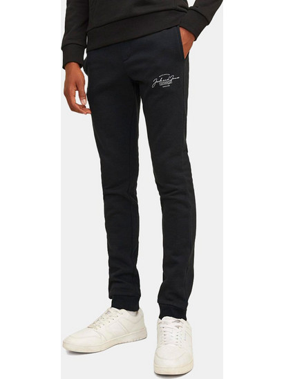 Jack & Jones Παιδικό Παντελόνι Φόρμας Μαύρο 12260863