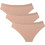 FMS Βαμβακερά Γυναικεία Slip Μπεζ 3Pack F7020